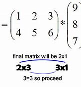 Image result for What Is a 2X3 Matrix