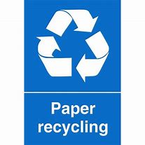 Image result for Recycling Bin Sign