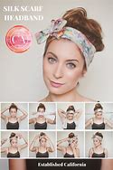 Image result for Easy Head Scarf Tying