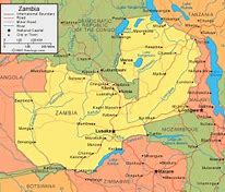 Image result for Zambia Rivers Map of Africa