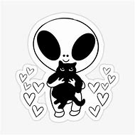 Image result for Alien Petting Alien Cat