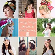 Image result for Easy Head Scarf Tying