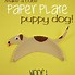 Image result for Puppy Paper Plate