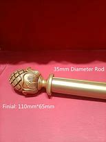 Image result for Gold Drapery Rod