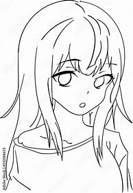 Image result for Anime Line Art Lora