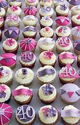 Image result for Pull Apart Yellow Cupcakes 40th Birthday