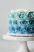 Image result for Ombre Blue Elsa Cake