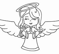 Image result for Angel Clip Art Free Black and White