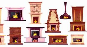 Image result for Brick Fireplace Drawing