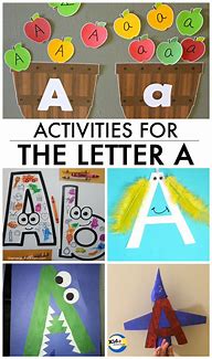 Image result for Handprint Crafts for the Letter A