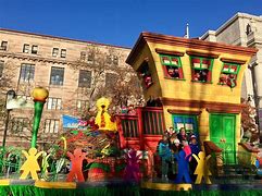 Image result for Sesame Street Thanksgiving Day Parade