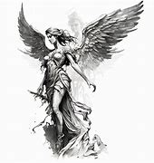 Image result for Emo Angel Tattoo Designs