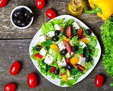 Image result for Salad in Big Plate Wallpaper