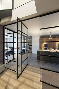 Image result for Modern Interior Glass Doors