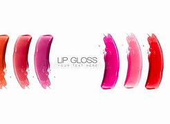 Image result for Lip Gloss Swatches with White Background