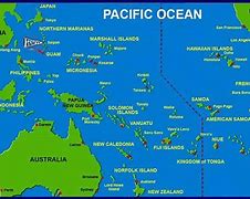 Image result for pacific ocean islands map