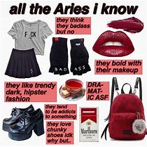 Image result for Aries Clothing Aesthetic