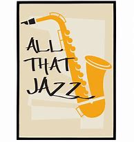 Image result for Picture of Stop All That Jazz Poster