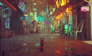 Image result for Stray PS4 City Map