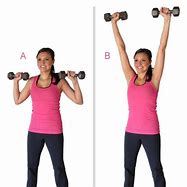 Image result for Shoulder Press Dumbel