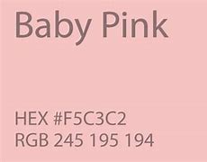 Image result for Pink RGB Numbers