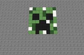 Image result for minecraft creeper pixel art