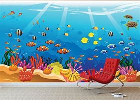 Image result for Underwater Scene Wall Murals