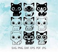 Image result for Anime Cat SVG