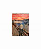 Image result for The Scream Lithograph