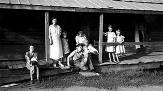 Image result for Great Depression Family in Bed