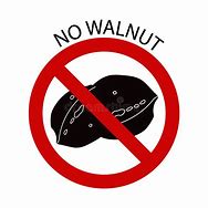 Image result for No Nuts Warning Sign