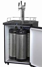 Image result for 3 Tap Kegerator