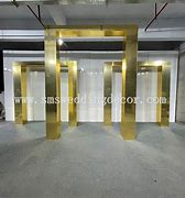 Image result for Infinity Gold Ring Arch for Wedding