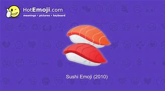 Image result for Sushi Emoji