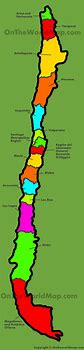 Image result for Regions of Chile Map