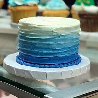 Image result for Ombre Blue Elsa Cake