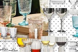 Image result for wine goblets decor