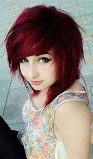 Image result for Emo Hair Girls