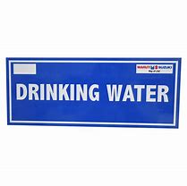 Image result for Drinking Water Sign Board