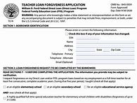 Image result for Blank Loan Forgiveness Form