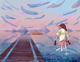 Image result for Spirited Away Chihiro Running