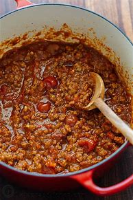 Image result for Spaghetti Meat Sauce