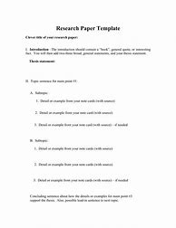 Image result for Research Paper Design Template