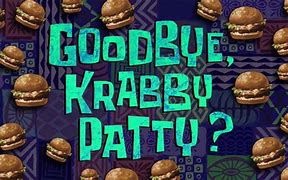 Image result for Spongebob Goodbye Krabby Patty Barf Out Sand