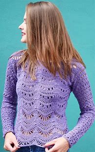 Image result for Crochet Sweater Patterns