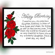 Image result for Printable Daughter Birthday Cards