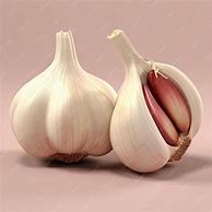 Image result for Garlic Clove Halved