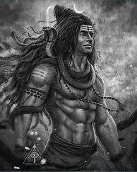 Image result for Angry Lord Shiva Paintings