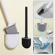 Image result for Wall Mounted Toilet Brush Set