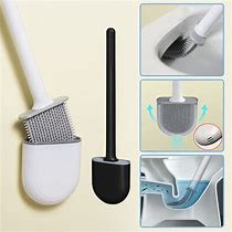 Image result for Toilet Brush Rubber Wall Mounted